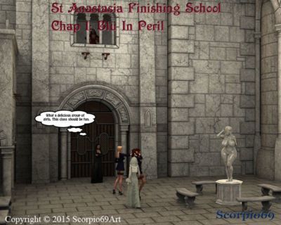 St Anastasia Finishing School- Chap 1: Blu In Peril