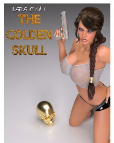Lara Croft - w złoty czaszka