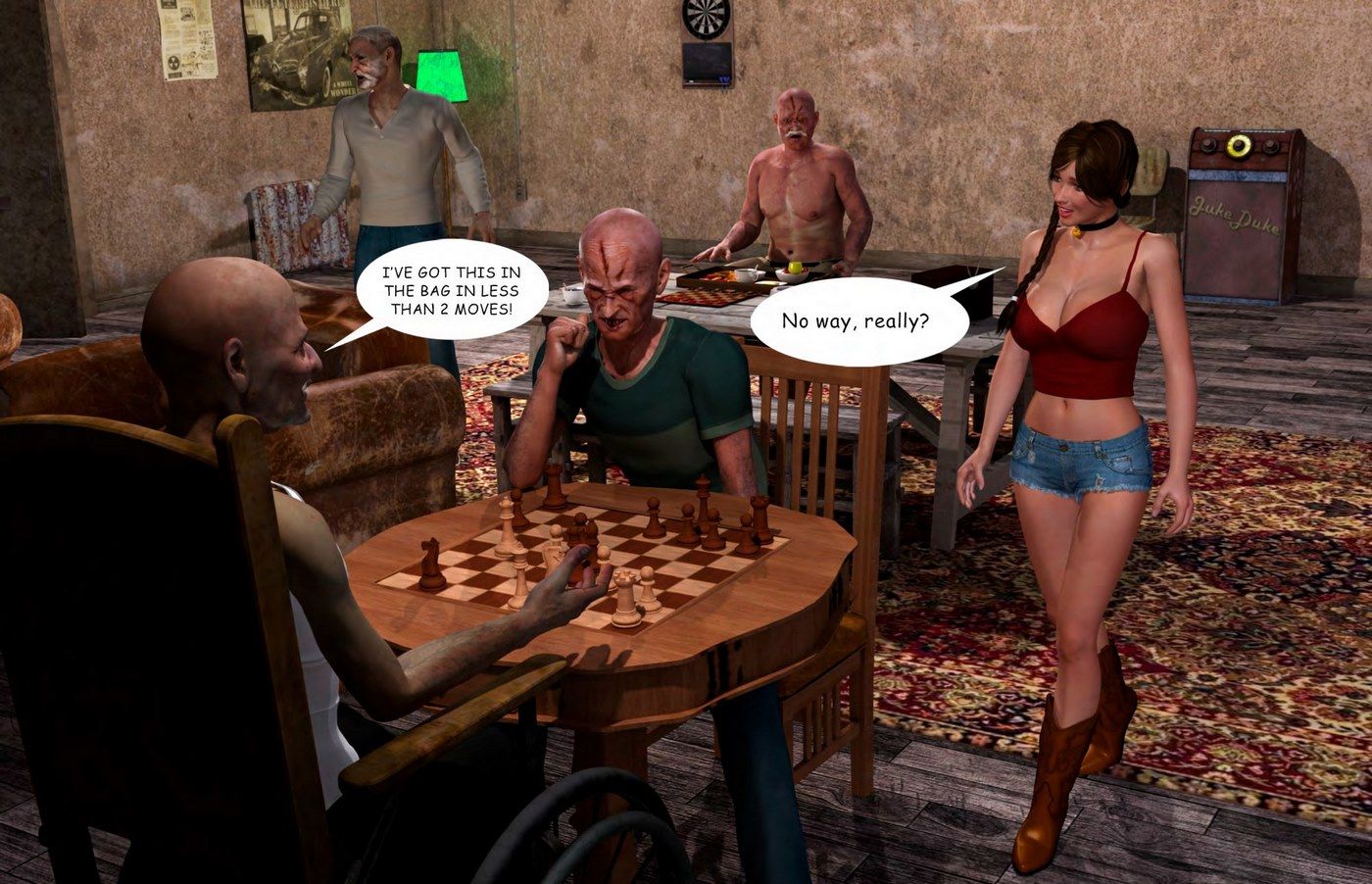 Lost Bet – Petra Helps The Elderly - part 2