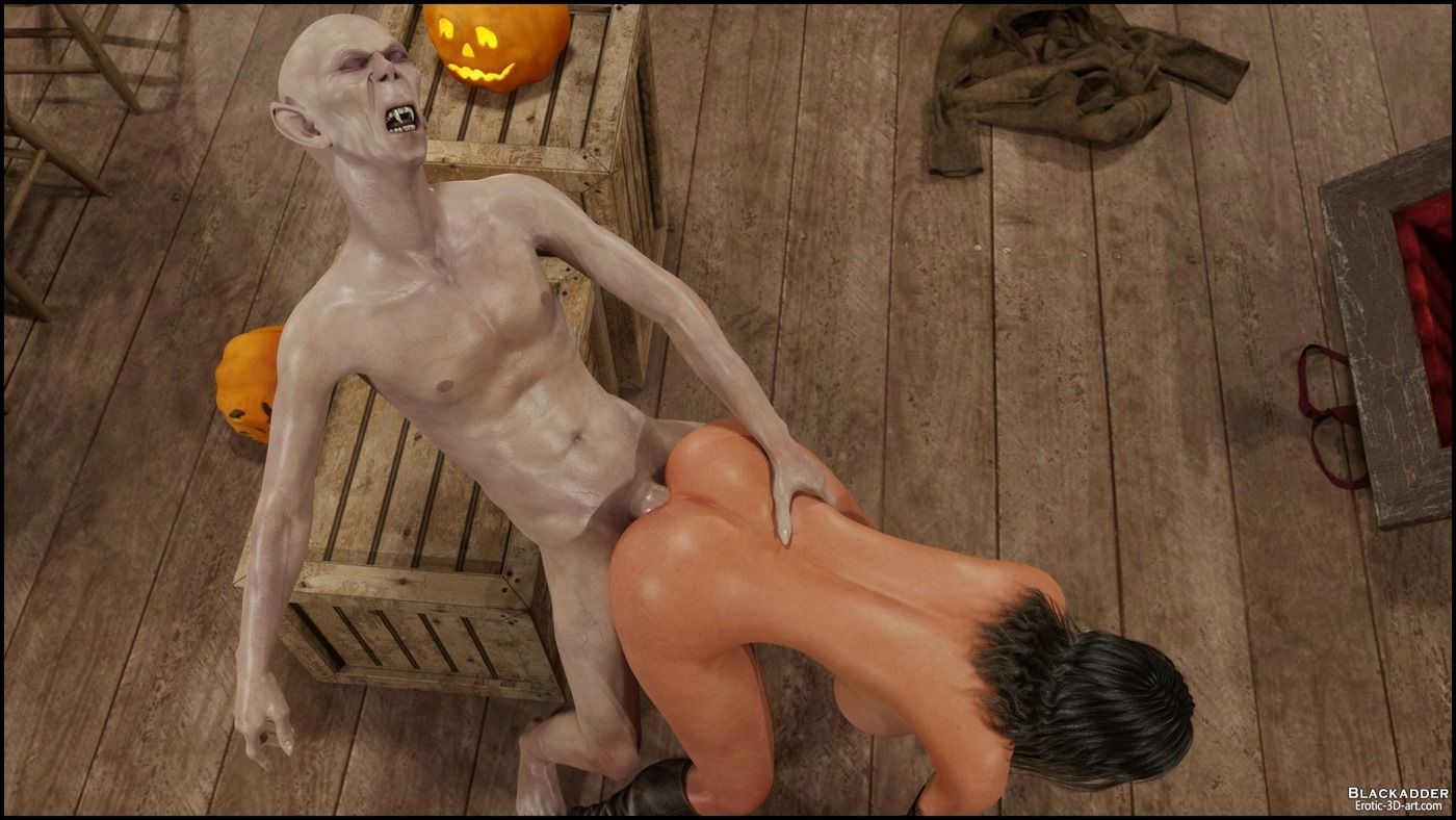 Blackadder- Halloween 2,3D sex - part 2