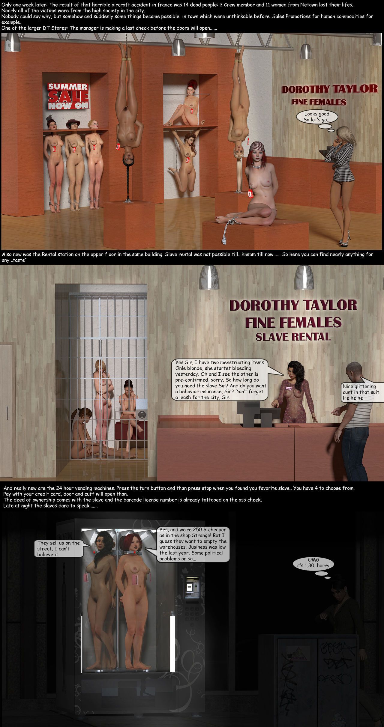 artistd chris dorthy Taylor nô lệ, nô lệ 2 đang diễn ra