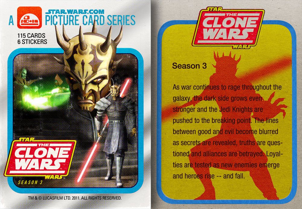 o clone guerras temporada 3 - imagem cartão série