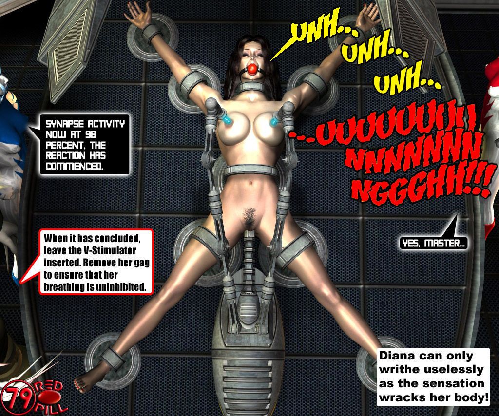 Wonderwoman enslavement comic - part 4