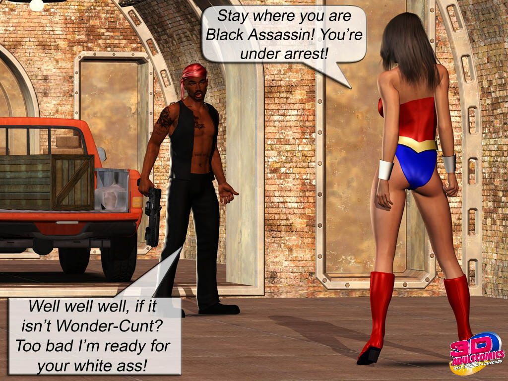 Wonder Woman VS The Black Assassin