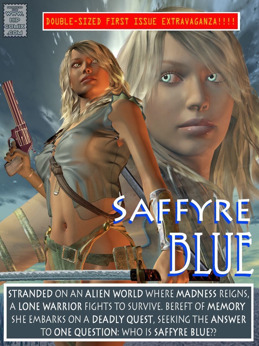 saffyre สีน้ำเงิน 1