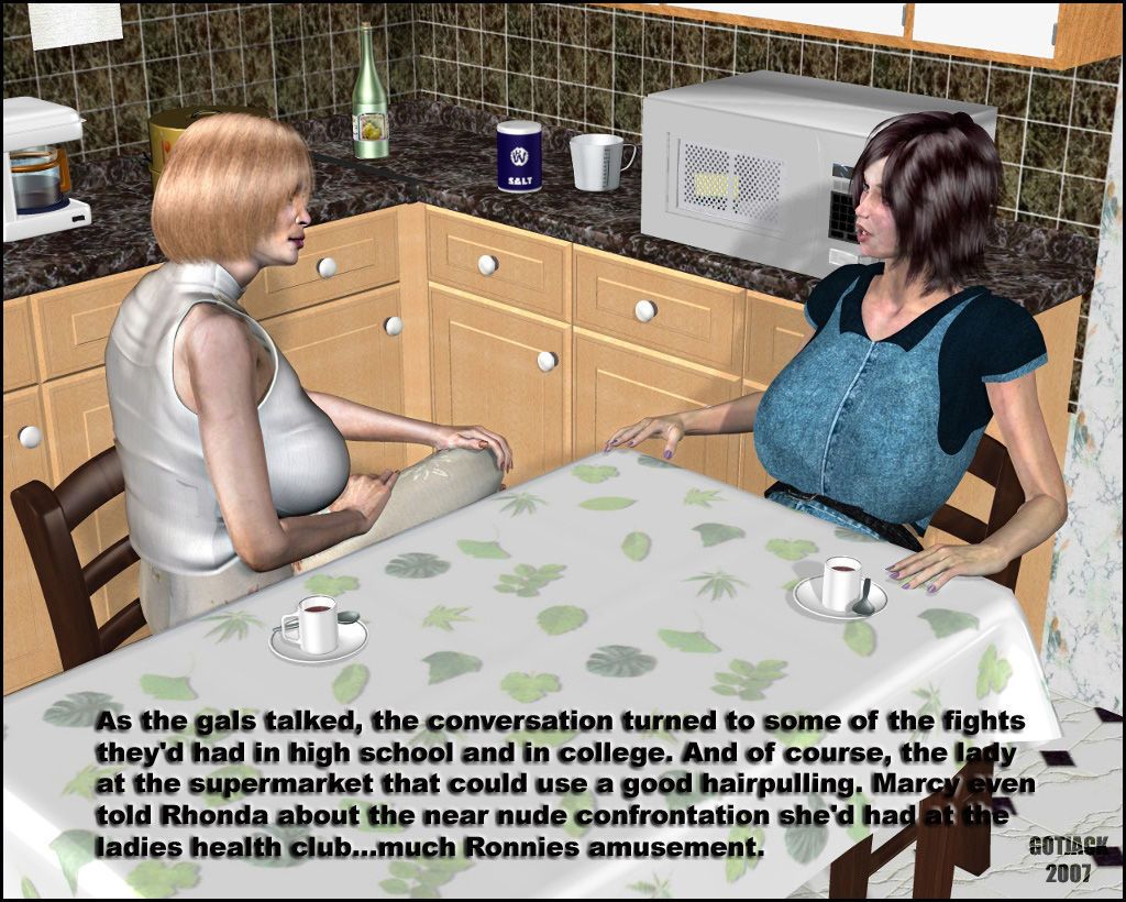 titfighting पत्नियों 1 :द्वारा: मिला जैक टीबीसी - हिस्सा 2