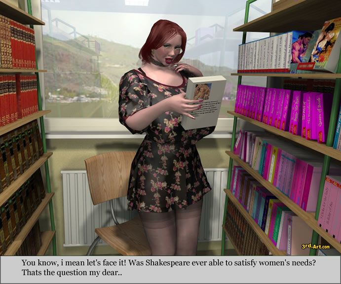 drogie model Nadia w w biblioteka