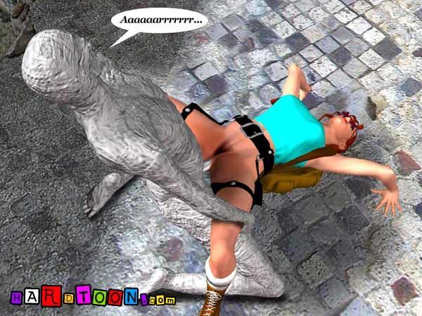 Lara Croft was raped by Mummy