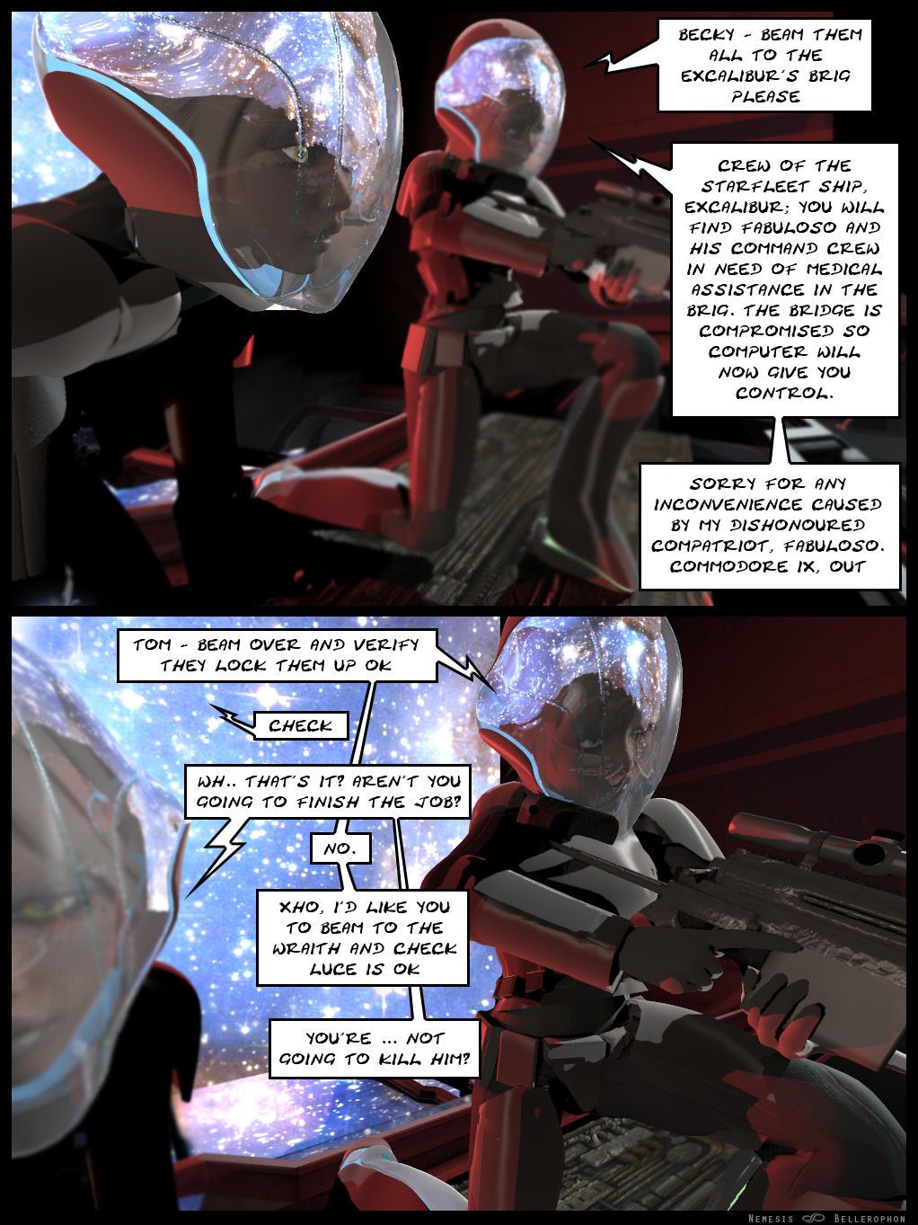 Projekt bellerophon :Comic: 20: Projekt nemesis - Teil 4