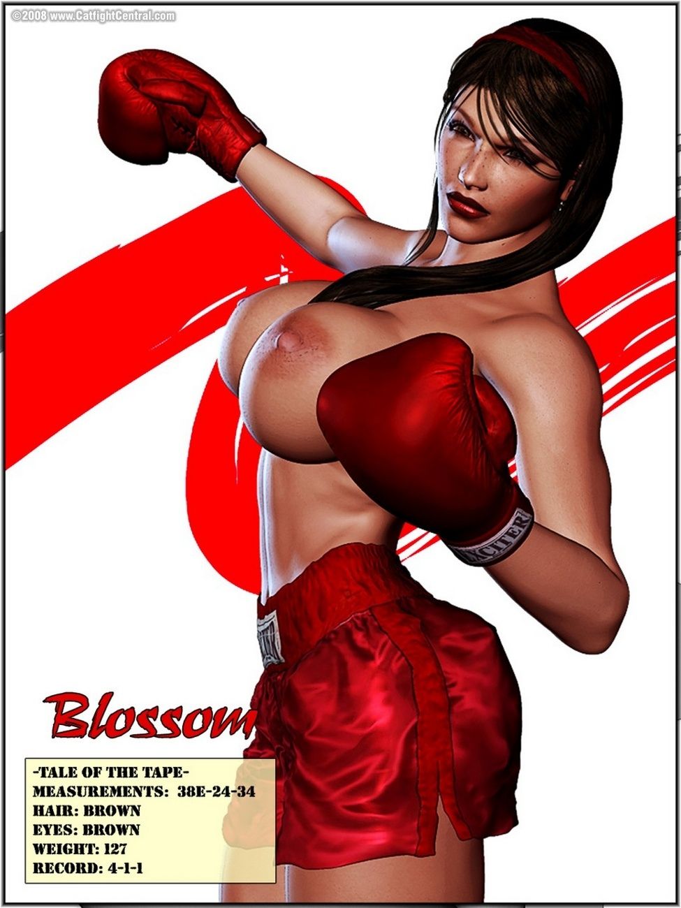 Foxy Boxing 1 - Blossom Vs Julie - Roundâ€¦