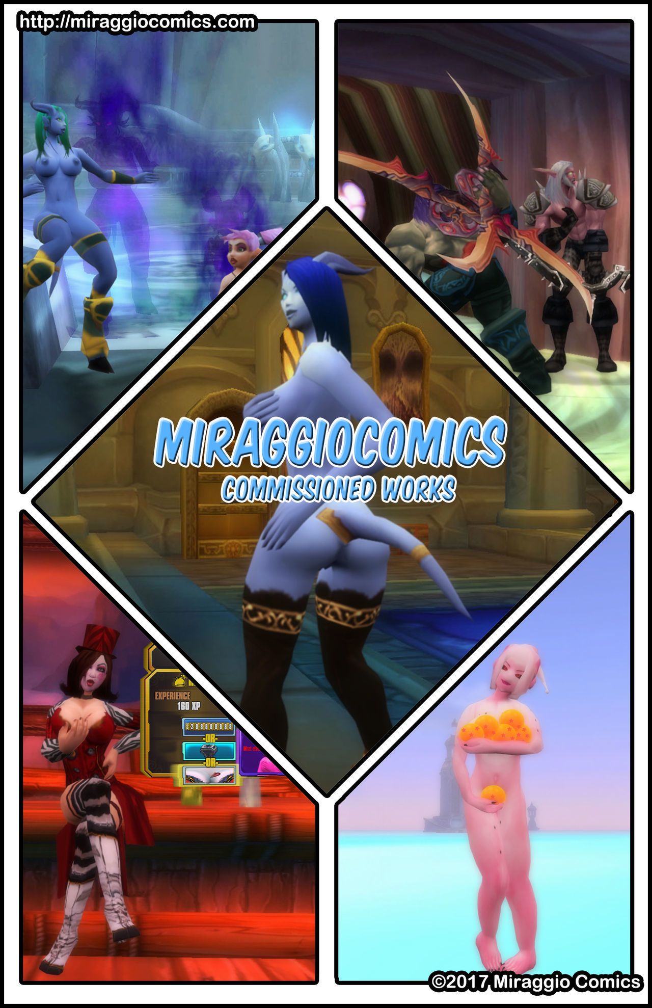 miraggiocomics - comisión D arte manipulaciones