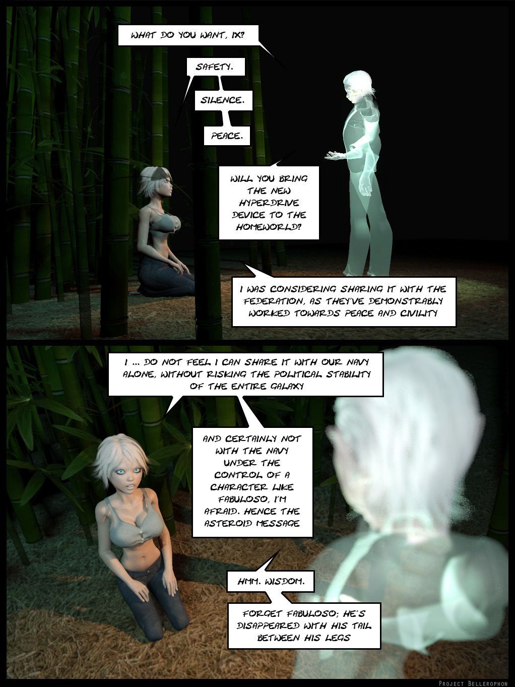 プロジェクト bellerophon コミック 19: の 静かな のもの - 部分 5