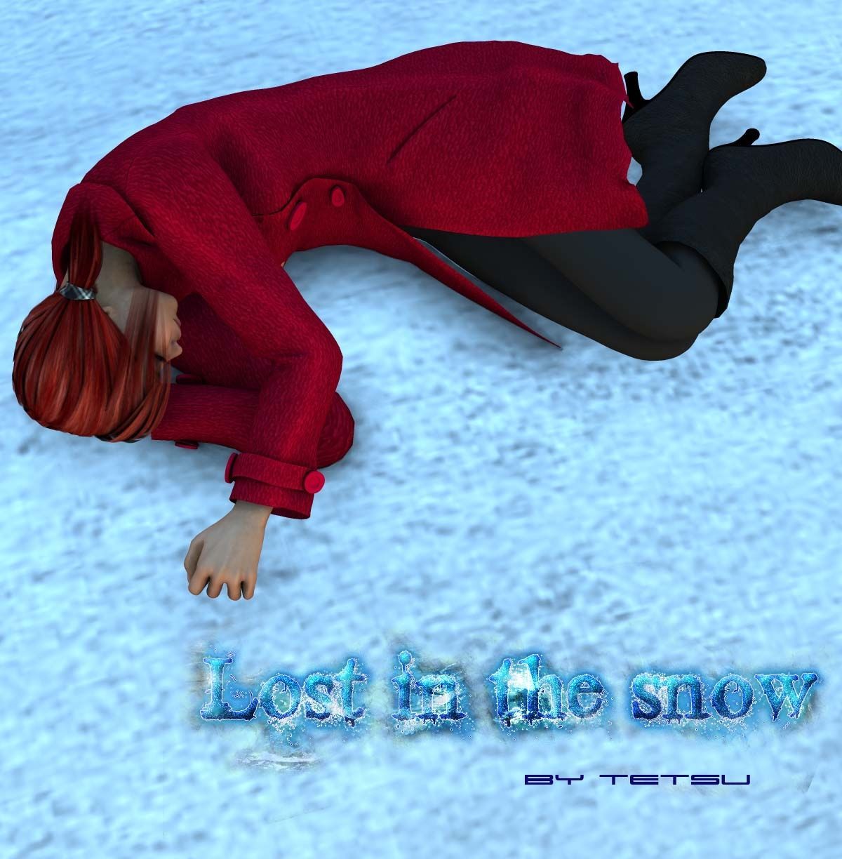 verloren in De sneeuw
