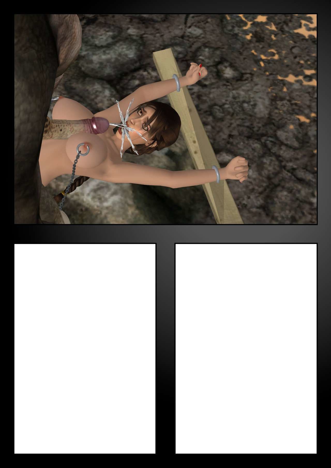 Lara Croft vs die minotaurus Wip - Teil 2