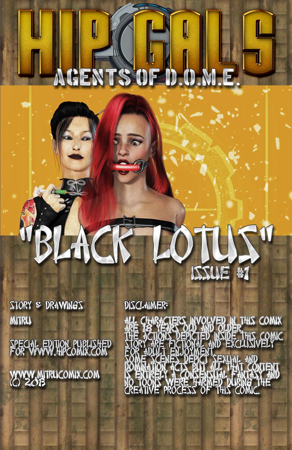 zwart Lotus 1-6