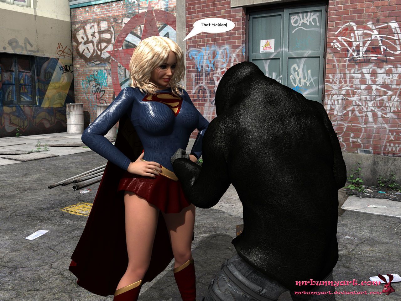 supergirl vs Caïn