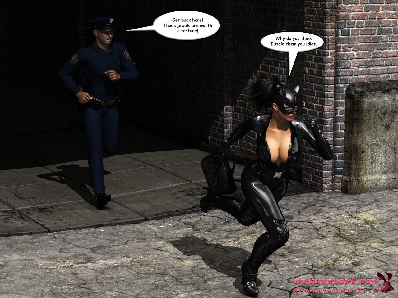 batgirl đấu với Cain
