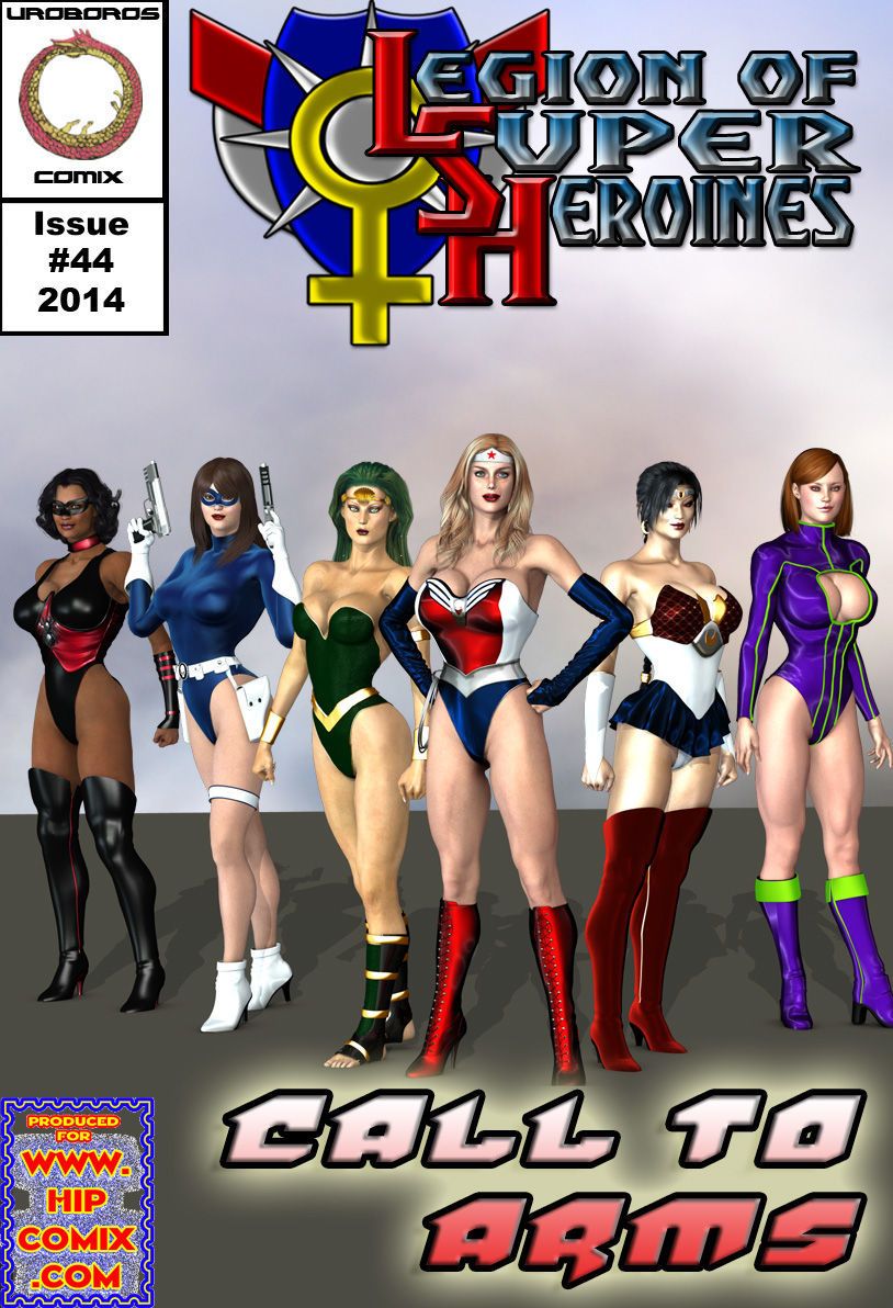 legioen van superheroines 29 - 46 - Onderdeel 12