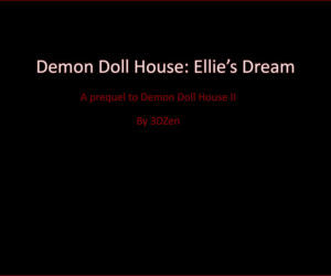 3dzen – ellies ความฝัน – prequel ต้อง ปีศาจ ตุ๊กตา บ้าน 2
