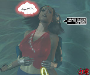 Wonderwoman enslavement :การ์ตูน: ส่วนหนึ่ง 2