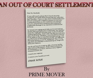 Prime Mover An Out Of Court Settlement