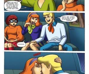 comics Scooby Doo La noche en el la madera, comix de incesto INCESTO