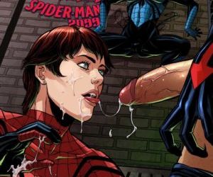 Comics Spider-Girl Spider-Man 2099- Tracy Scops superheros