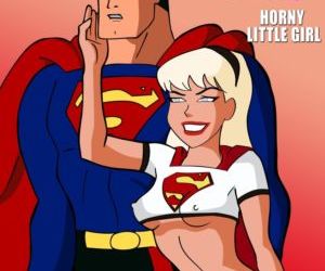 Comics Supergirl Special- Horny Little Girl superheroine
