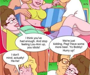 Comics King Of Hill- Drawn Sex, family  group