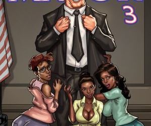 Comics BlacknWhite- The Mayor 3, interracical  anal