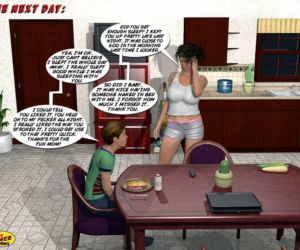 Comics Incest3D- Mom and Son Pool Party 3 milf