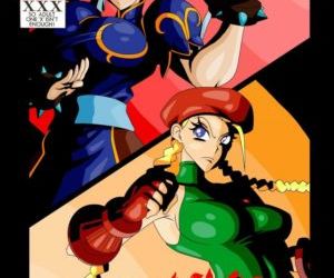 Comics Street Fighter XXX, full color  full-color