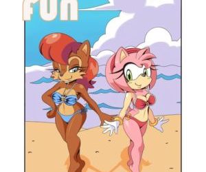 Comics Cloudydayz- Summer Fun threesome