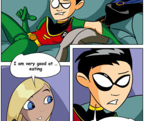 Comics Teen Titans- Feel A Special Sensation, anal , blowjob  teen-titans