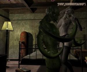 Comics DarkSoul3D- Twisted Tales –, pussy licking  monster