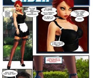 Comics Lustomic- Maid To Order, blowjob  shemale