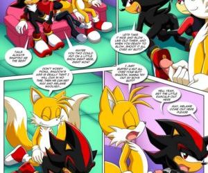 Comics The Prower Family Affair - Foxy Black, furry , sonic the hedgehog  father