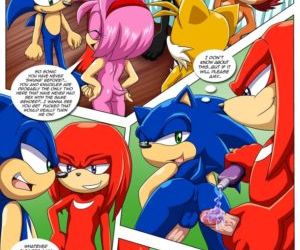 komiksy Swingers 2, puszysty Sonic w jeż