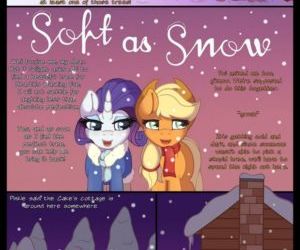 Comics Soft As Snow, furry , spanking  my little pony