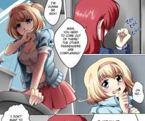 Comics Red Eye Flight 1, yuri  lesbian & yuri & girls only