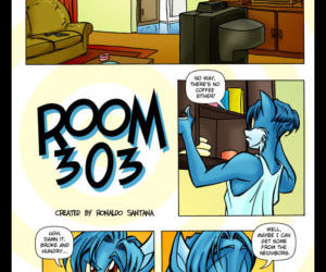 Comics Room 303, cheating  furry