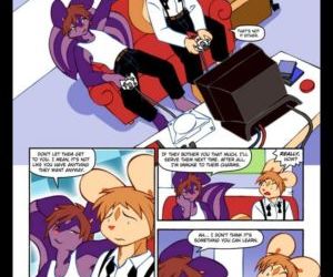 Comics P.B. & Jay - Video Game Fun, furry  club-stripes