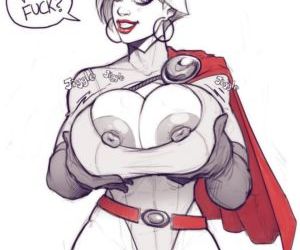 Power Girl On Darkseid - part 3