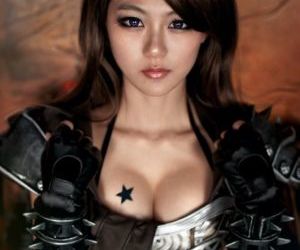 เกาหลี เซ็กซี่ cosplay ปรับปรุง ..