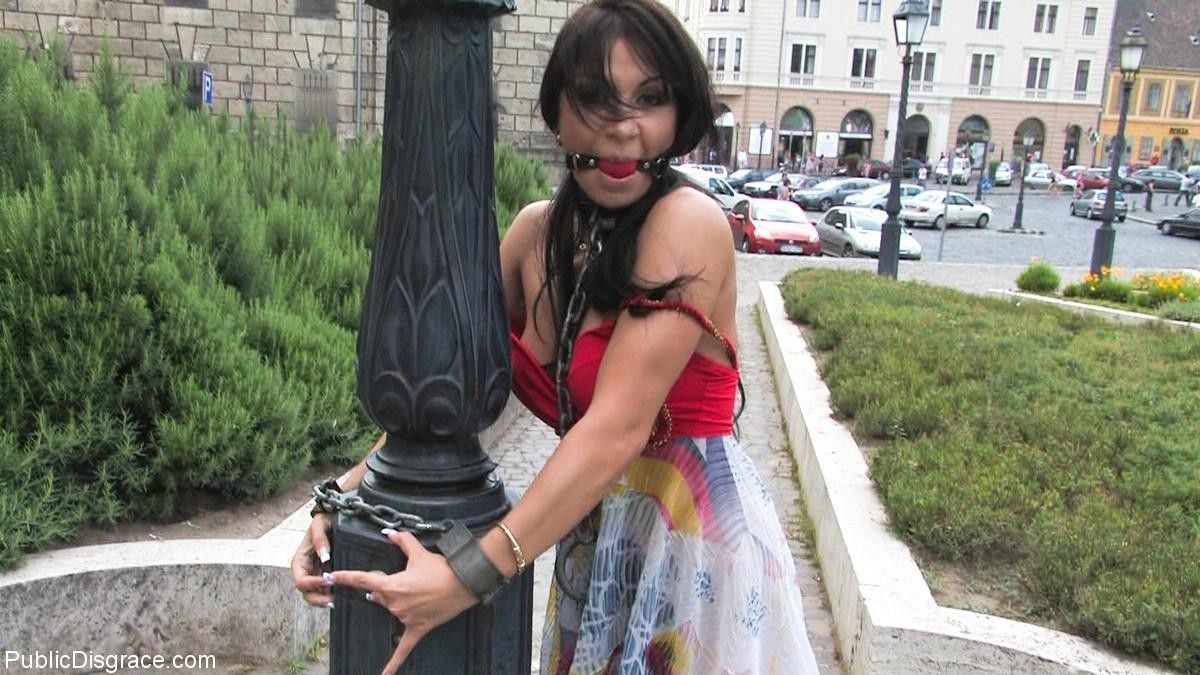 This update documents our first public disgrace shoot in europe! lea lexis is a