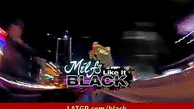 Big black cock Interracial MILF..