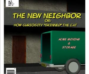 El Nuevo vecino o ¿ la curiosidad de piel el gato