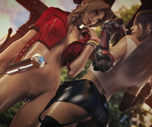 Forged3dx tifa और aerith